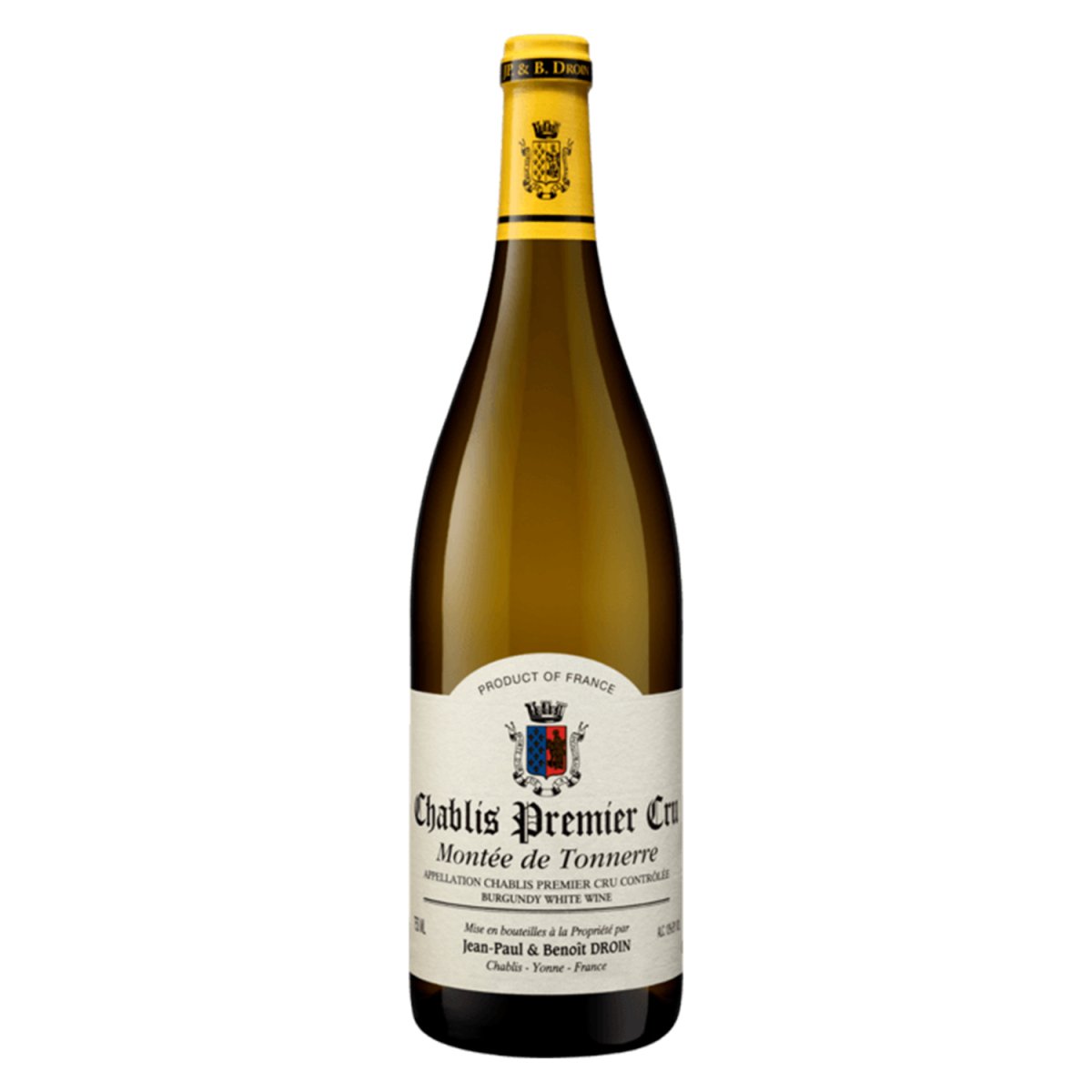 2019 Jean-Paul & Benoit Droin Chablis Premier Cru 'Montée de Tonnerre' - Cru Club - Wein